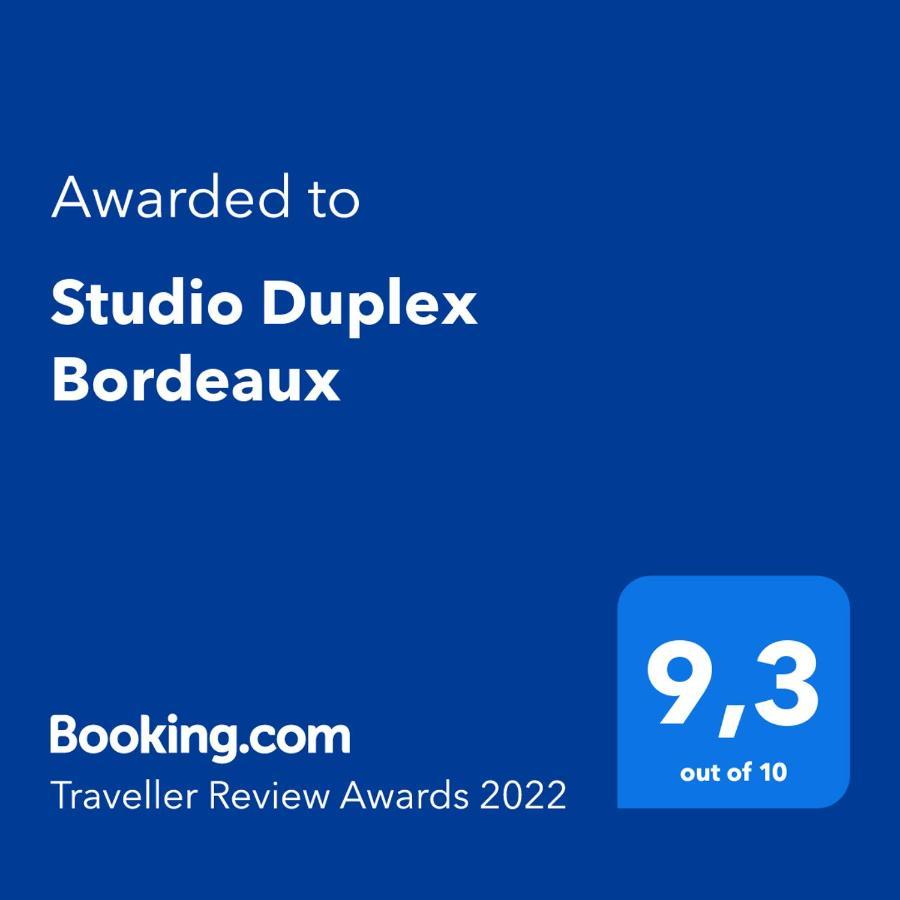 Duplex-Terrasse-Parking-Climatisation Apartment Bordeaux Bagian luar foto