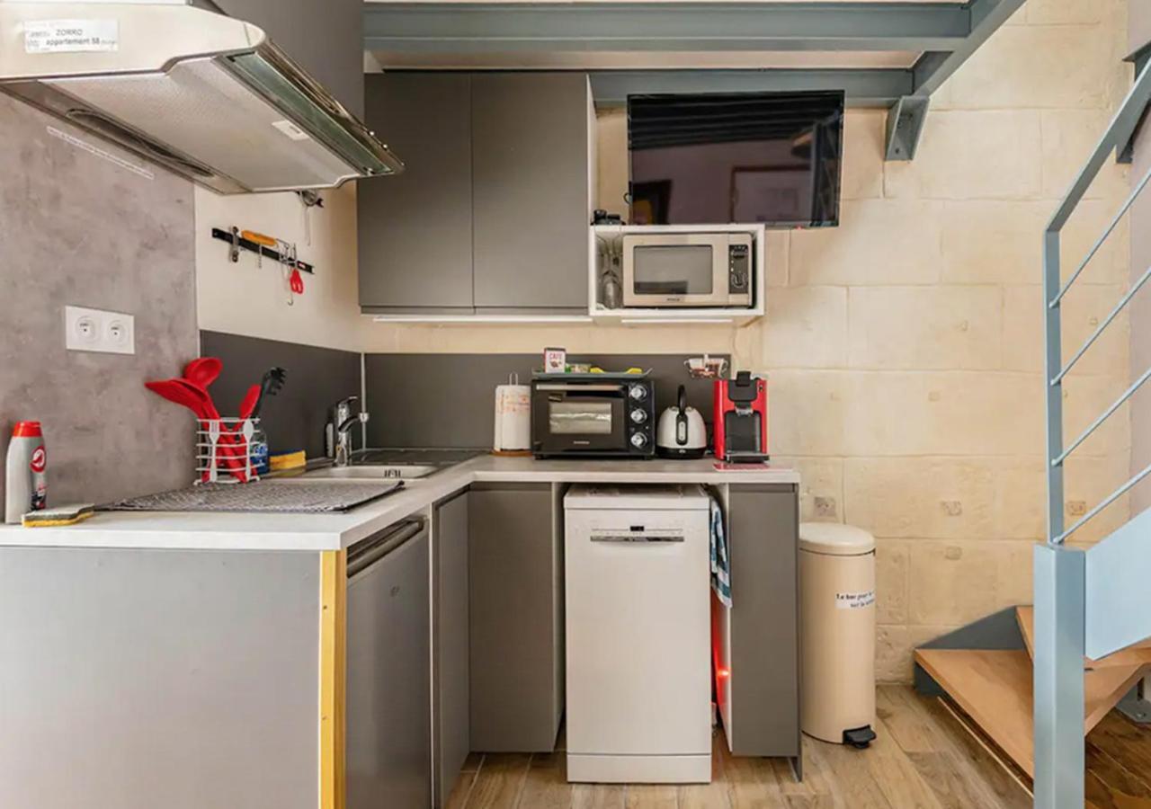 Duplex-Terrasse-Parking-Climatisation Apartment Bordeaux Bagian luar foto