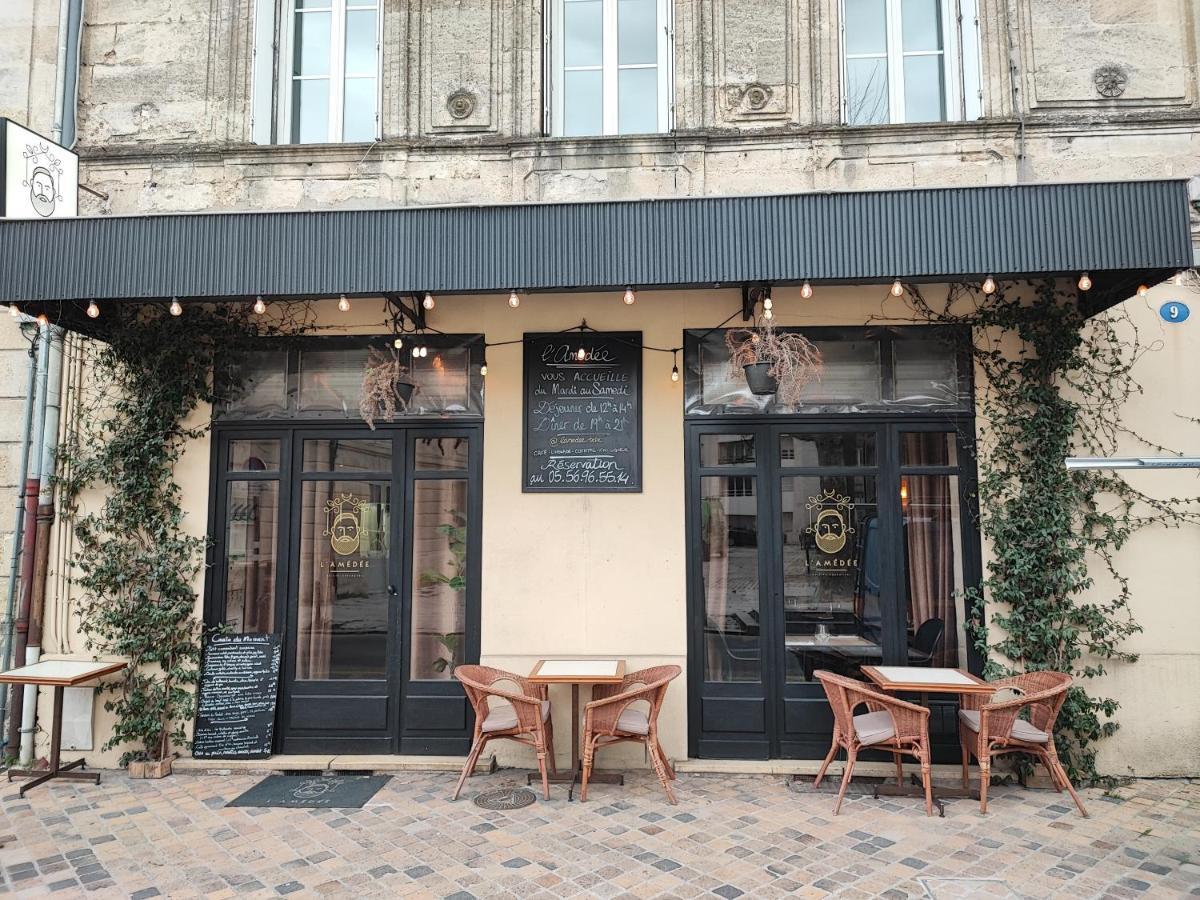 Duplex-Terrasse-Parking-Climatisation Apartment Bordeaux Bagian luar foto